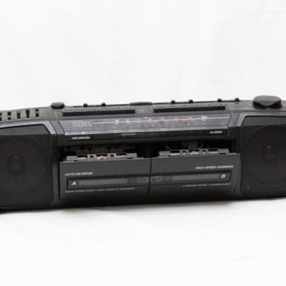 Vgt 90's RCA Boombox Dual Cassette Player Stereo 5 Band Equalizer AM FM Radio - Picture 10 of 11